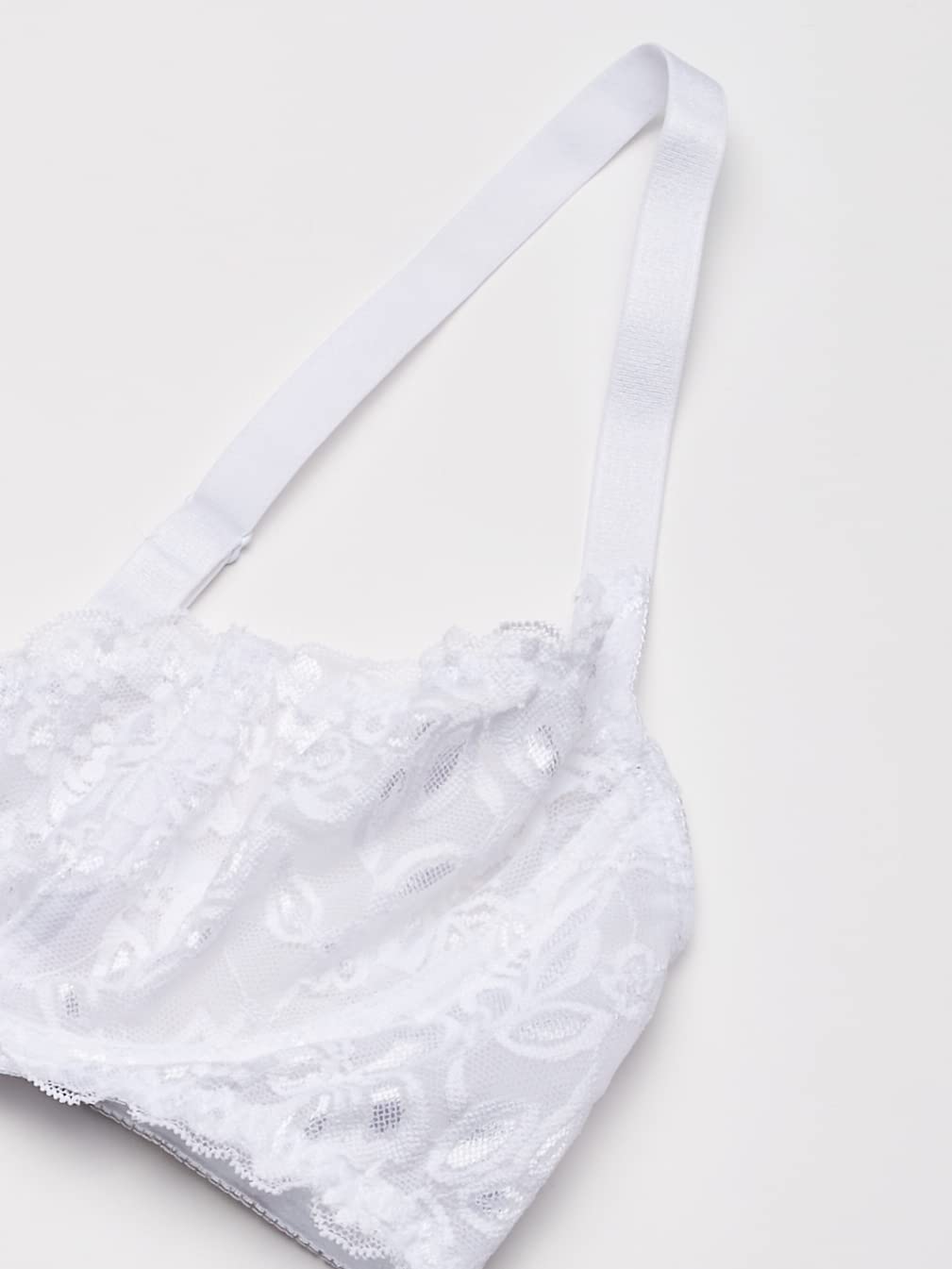 Dreamgirl Women's Plus Size Lace Open Cup Underwire Shelf Bra - Image 4