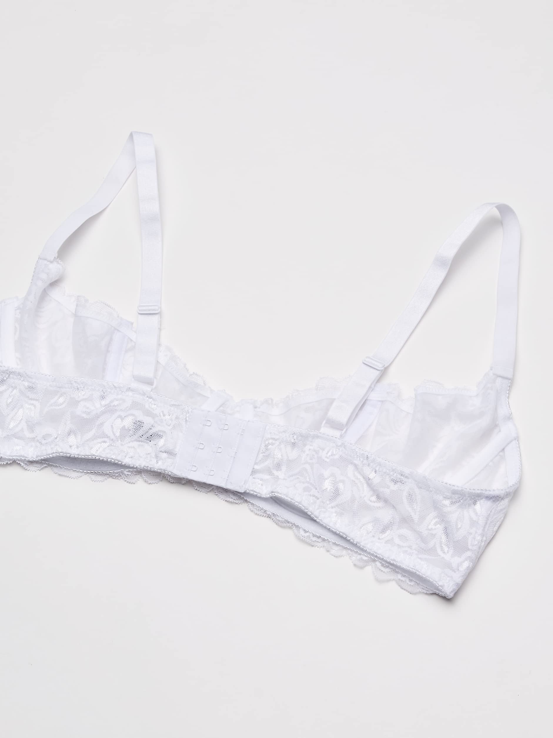 Dreamgirl Women's Plus Size Lace Open Cup Underwire Shelf Bra - Image 6