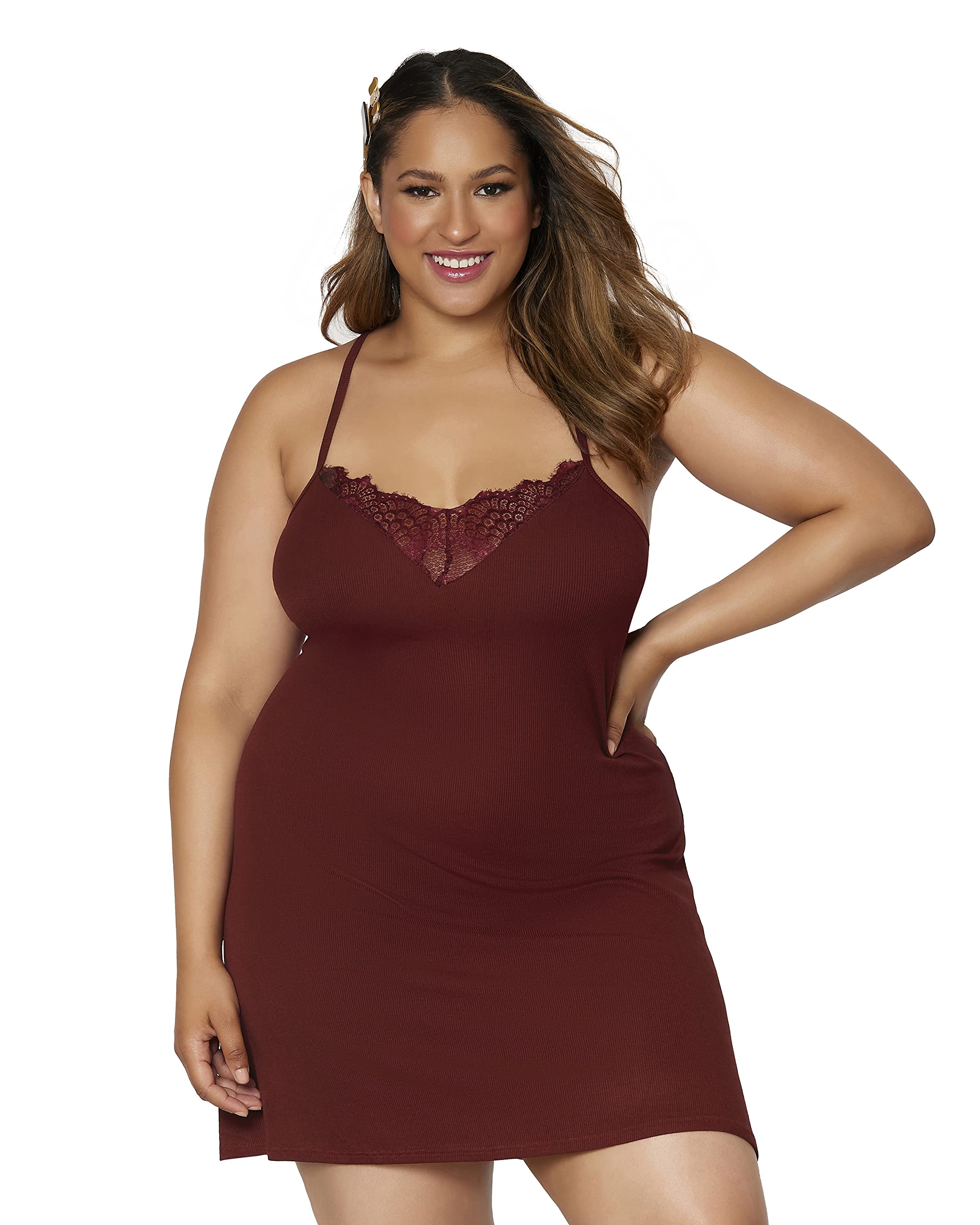 Dreamgirl Women's Sleepwear Chemise - Image 5